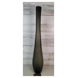 Smoke Colored Vase 29" Tall