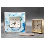 Clocks Blue Works, Metal untested (marked Cartier)