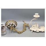 Wall Lantern & Candle Holder