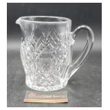 Clear Glass Pitcher 6.25"H