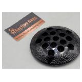 Black Amethyst Glass Water Frog