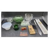 Lot of Pampered Chef - Candle Holders- Glassware