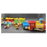 Fisher Price Circus Train & Animals & People