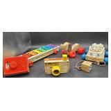 Fisher Price Xylophone, Camera & Other Toys