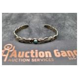 Bracelet Marked Coin Silver