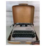 Vintage Typewriter In Carrying Case