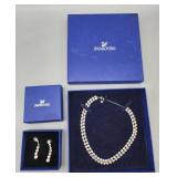 Swarovski Necklace & Matching Earrings