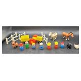 Fisher Price Farm Animals & People