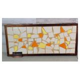 Mosaic Tile Tray 25.5" ï¿½ 11.5" ï¿½ 1" W