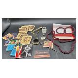 Necklace & Matching Bracelets, Trading Cards &