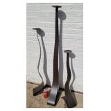 3 Candle Holders 43" 35" 27"