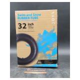 Swim & Snow Rubber Tube 32"