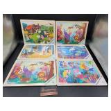 Kids Wood Puzzles Lot