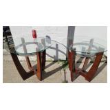 2 Round End Tables 2