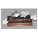 Sterling Silver (one marked Birks) Pins