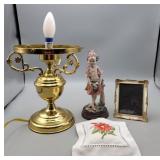 Lamp Base-Works, Girl Figurine & More