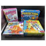 Board Games- Perfection(new) Yahtzee, Kerplunk