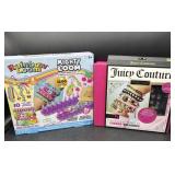 Kid Craft Projects- Rainbow Loom, Juicy Couture