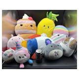 Large Plush Toy Lot - Squishmallows, Giggle Scape