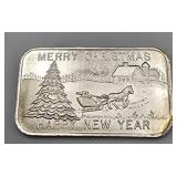 1 Ounce Silver Art Bar