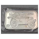 1 Ounce Silver Art Bar