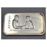 1 Ounce Silver Art Bar
