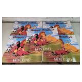 Lion King Posters 22"ï¿½17" qty 5