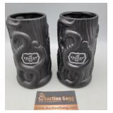 The Kraken Black Spiced Rum Ceramic Cups