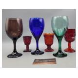 Wine Glasses & Ruby Red