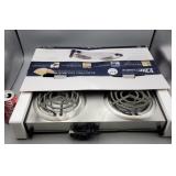 Electric Double Burner