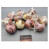 Assortment of Holiday Ornaments - 12