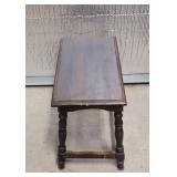 Wooden Side Table - 18.5Hx22.5W