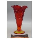 Amberina Glass Vase6.5" H