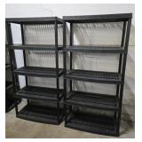 Pair of Shelving 35Wx17.5Dx70.5H