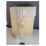 6 Glass Vases - 24"H