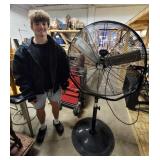 Large Adjustable 3-Speed Shop Fan