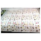 Large Sheet of Looney Tunes Stickers 37"ï¿½18" qty3