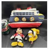 Disney Cruise Line Plus Boat w Minnie Mouse Pluto