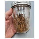 Jar of Square Head Nails
