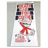 Death Cab For Cutie Poster 23" ï¿½ 10"