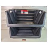 Husky Stackable Bins 31.5"W 17"L 14.5"H