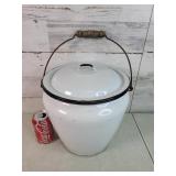 Enamalware Pot Has Rust Spots & Paint Chips