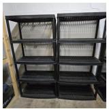 Pair of Shelving 35Wx17.5Dx70.5H