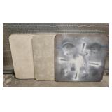 Group of 3 Folding Card Tables