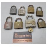 Padlocks Lot 1 has keys