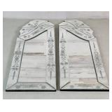 Hanging Mirrors 21" H ï¿½ 7" L