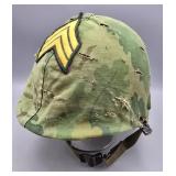 Military Helmet with Liner plus Reversible Cover