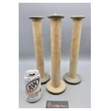 Group of Vintage Wood Spools
