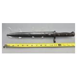 Chilean Military Bayonet w Scabbard