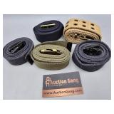 Group of Misc. Military Belts